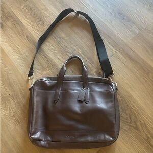 Brown Leather Men's Bag